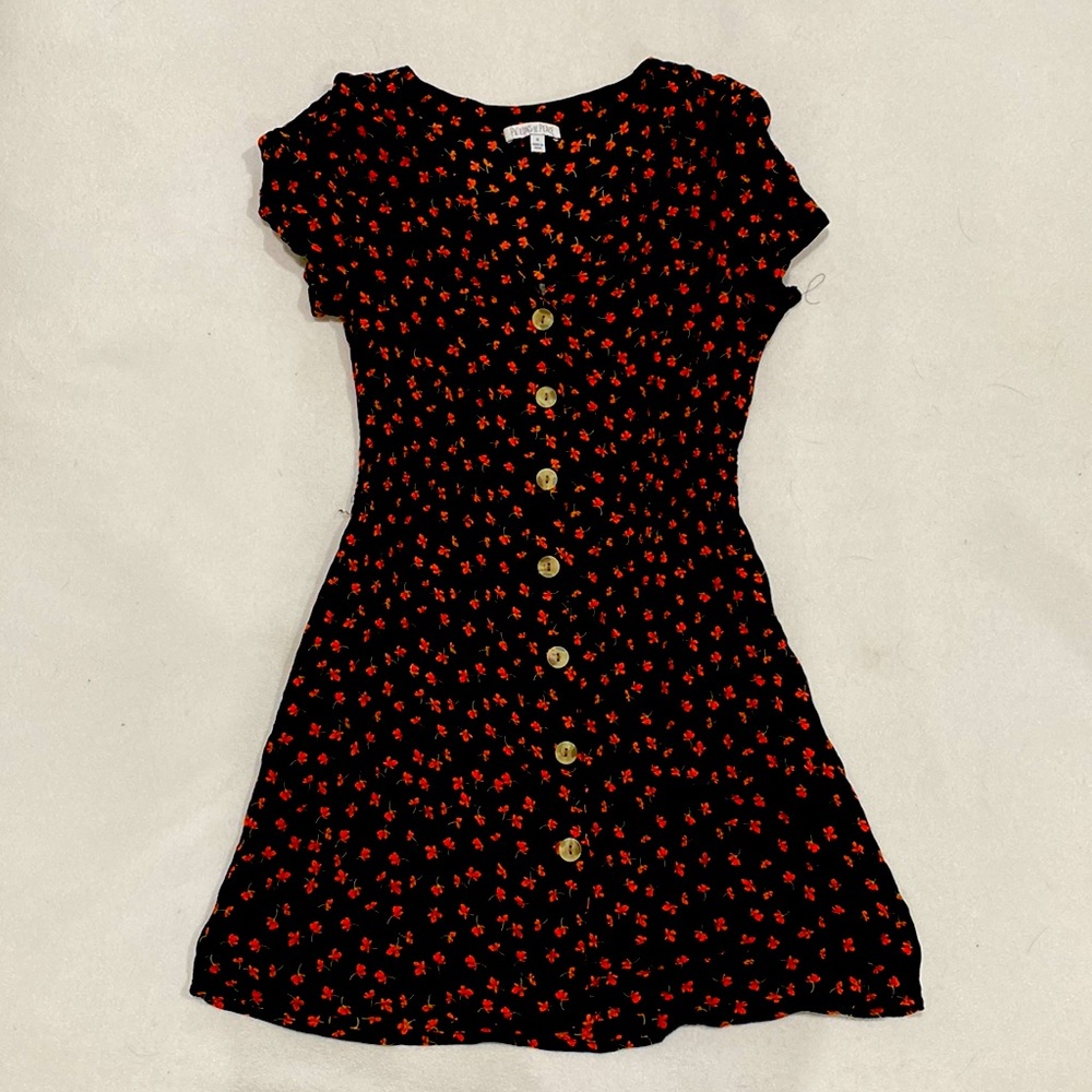 Patrons of peace size small floral dress